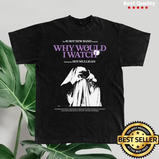 Hot Mulligan Merch Ghost Film Standard Tee Shirt