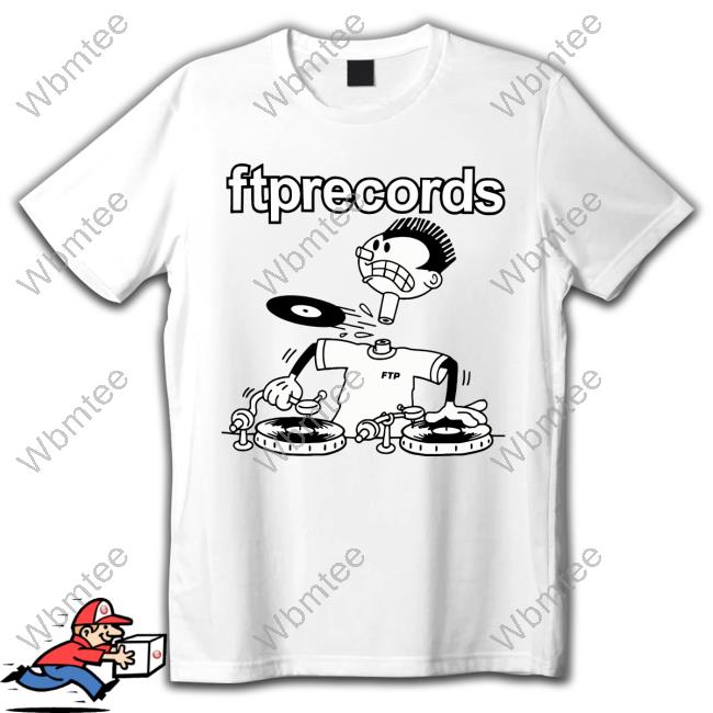 Fuck The Population Merch Fptprecords Disc Jockey T Shirt