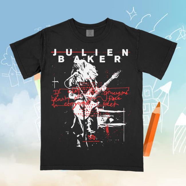 Official Julien Baker Live Flier Crewneck Sweatshirt