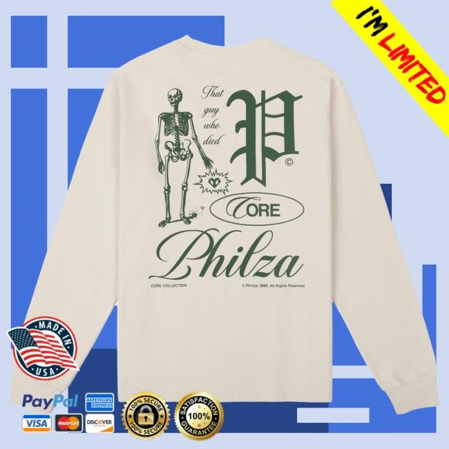 Official Ph1lza Merch Ph1lzaCore Collection LS Tee