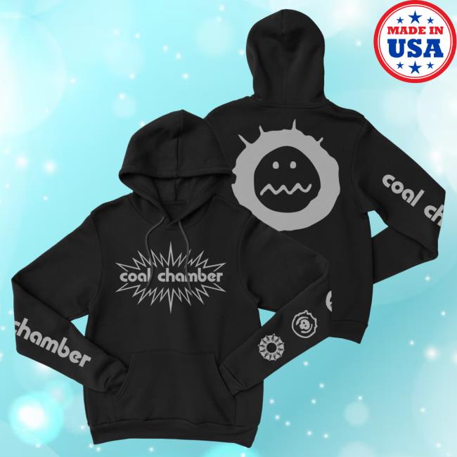 Official Night Shift Merch Store Coal Chamber - Burst Logo Crew neck Sweatshirt NightShiftMerch