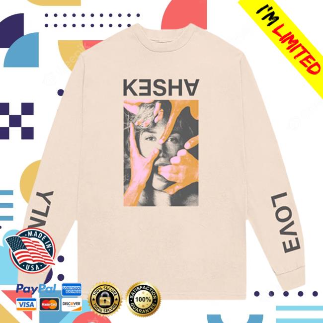 Kesha Merch Only Love Tour 2023 Hoodies