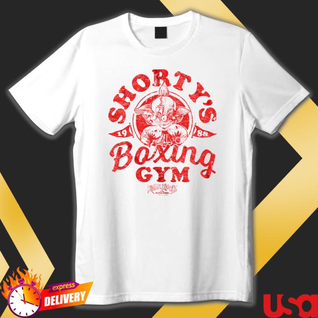 Official Killer klowns shorty boxing gym killer klowns merch Hooded Sweatshirt