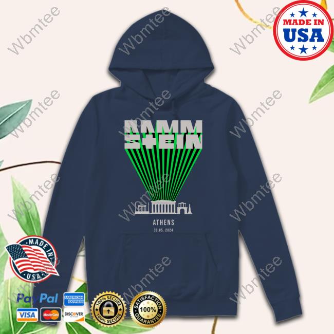 Rammstein Merch Europe Stadium Tour 2024 Athens Tee
