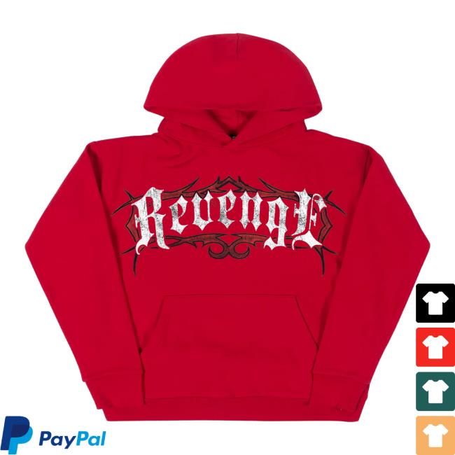 Official Revenge Merch Revenge Heart Wing Hoodie