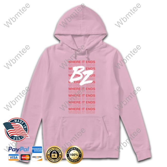 Official Bailey Zimmerman Merch Where It Ends B2 Sweatshirt