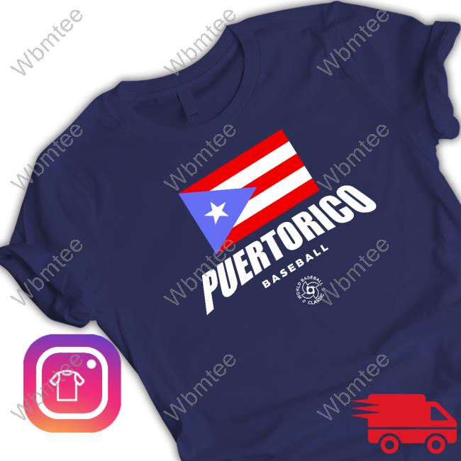 Official Puerto Rico Baseball T-Shirt