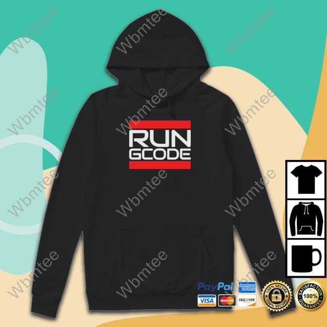 Run Gcode Limited Edition Black Shirts