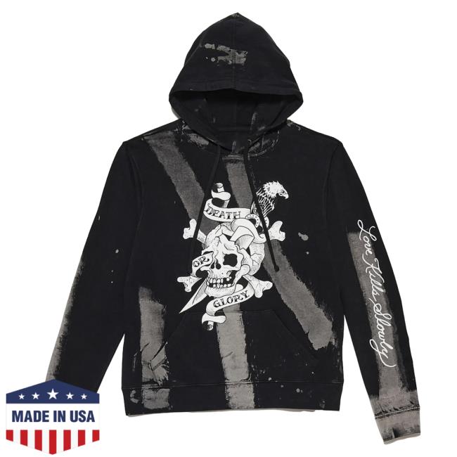 Official Shoe Palace Clothing Store Shop Ed Hardy Death Or Glory Crewneck Sweatshirt Shoepalace