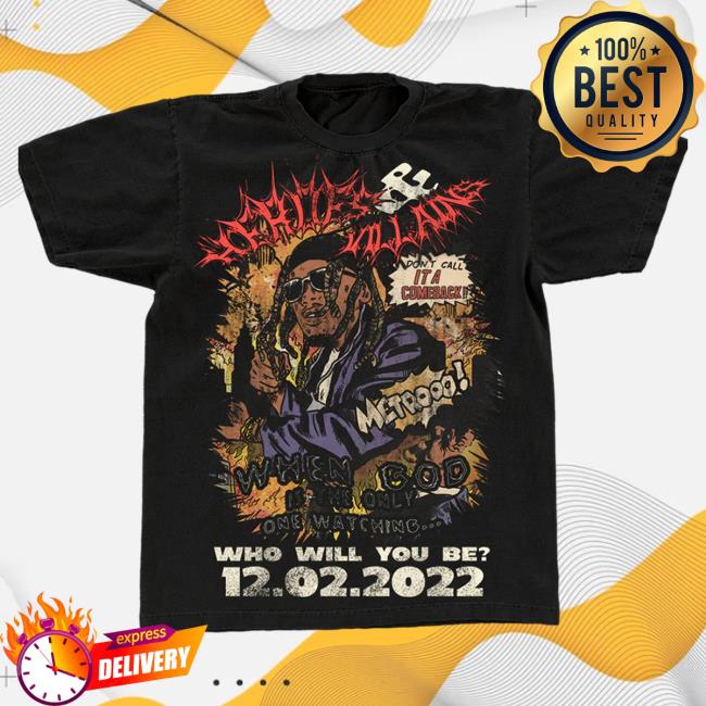 Official Metro Boomin Store Merch Metro Boomin Comic Popover Shirt MetroBoomin Shop