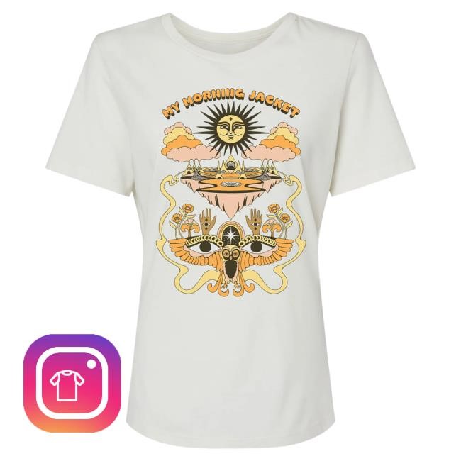 Official My Morning Jacket Merch Store Suniverse Women's Tshirt