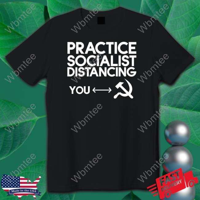 Practice Socialist Distancing Hoodie