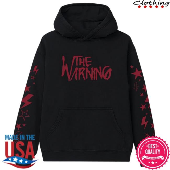 Official The Warning Merch Store The Warning Stars Pullover Hoodie The Warning Clothing Shop