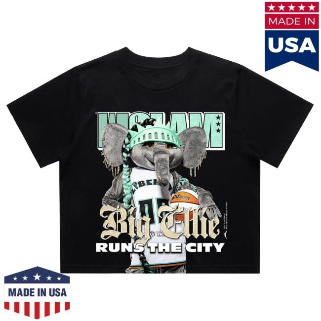 Official Slam Goods WSLAM Women's Crop Cover Tee - Big Ellie (WSLAM Digital Cover)