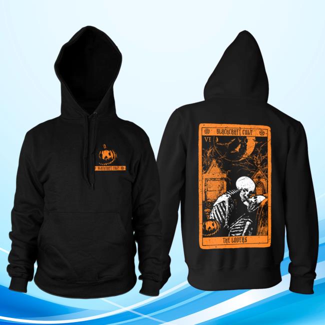 Blackcraft Cult Clothing Store BlackcraftCult Halloween Lovers Tarot - Pull Over Hoodie