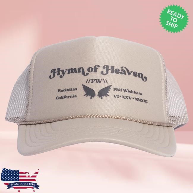 Official Phil Wickham Store Hymn of Heaven Trucker Cap