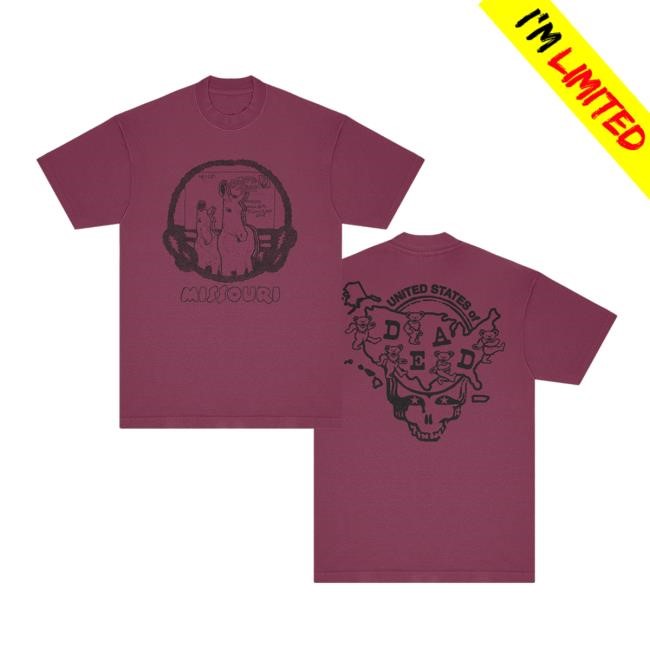 Missouri United States of Dead Shirt Grateful Dead Merch