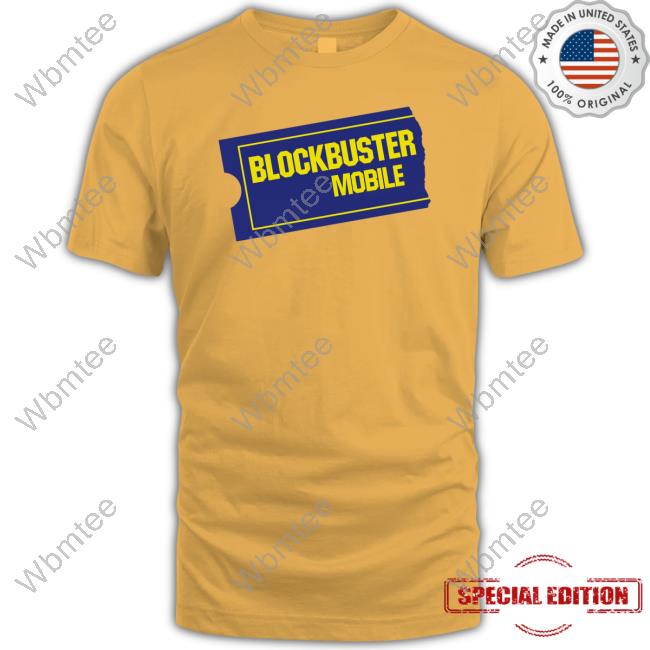 Blockbuster Mobile T Shirt The Denver International Airport