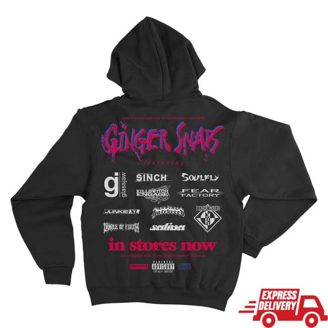 Official Studiohouse Designs Ginger Snaps Soundtrack Popover Hoodie