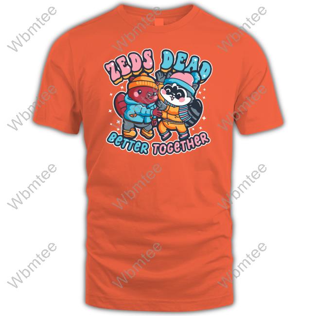 Zeds Dead Merch Better Together Short-sleeved T-shirt Zeds Dead Better Together Shirt Light Pink