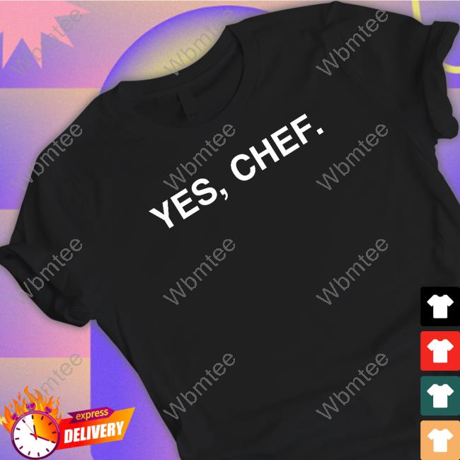 Yes Chef Shirt Black