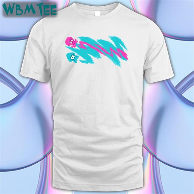 The Yetee Merch Splat Jazz Original White Tee Shirt Cheap Ass Gamer