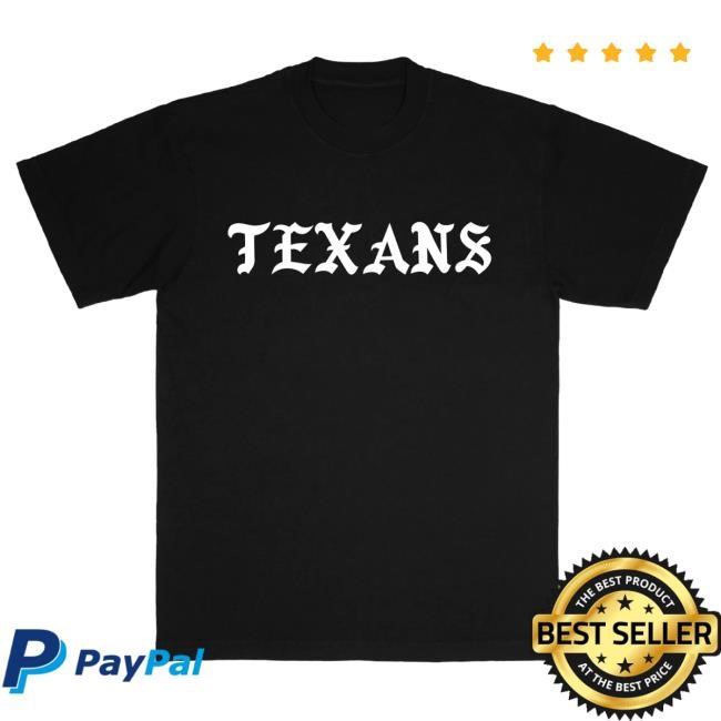Official Born X Raised Merch Store Born X Raised + Texans Classic Shirts: Black