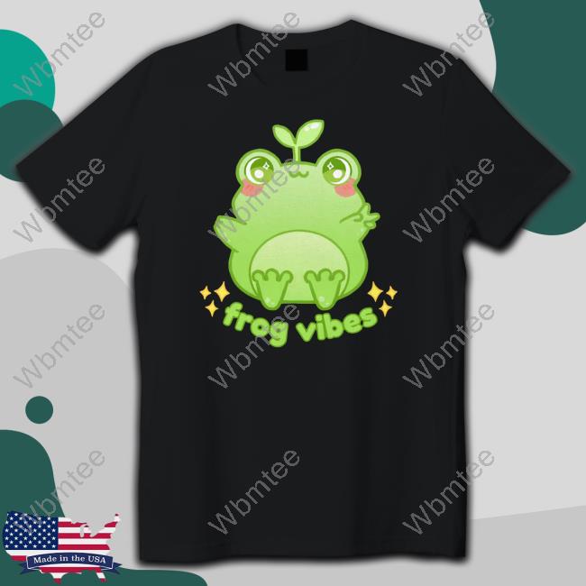 Froggycrossing Merch Frog Vibes Long Sleeve T Shirt Crowdmade