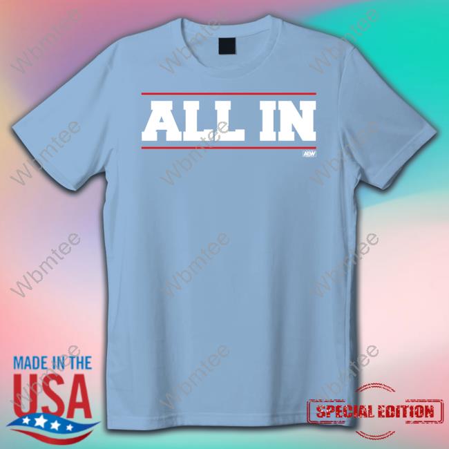 Aew All In Logo Shirt