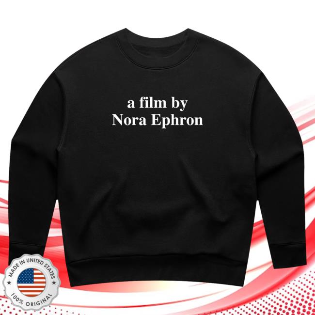 Official Super Yaki Shop Super Yaki By Nora Ephron Women's Relaxed Crewneck Sweatshirt Black