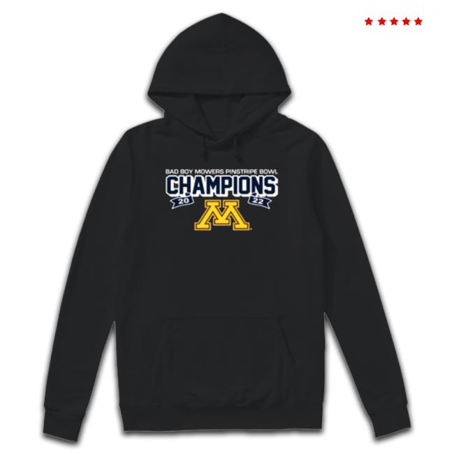 Ncaa Minnesota Golden 2022 Pinstripe Bowl Hooded Sweatshirt Ncaa Minnesota Golden 2022 Pinstripe Bowl Sweatshirt