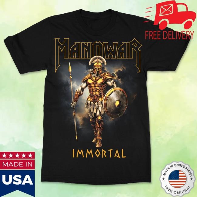 Manowar Top Shirt Immortal 2025