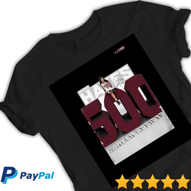 Anastasia Hayes 500th Career Assist With Mississippi State Womens Basketball Decorations Poster Long Sleeve T Shirt