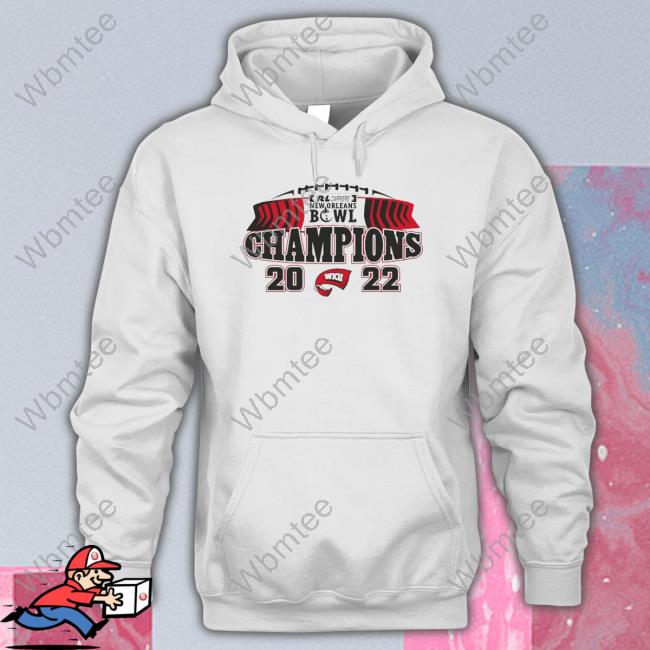 Official Western Kentucky Hilltoppers 2022 New Orleans Bowl Champions Tee Shirt