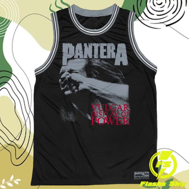Pantera 'A Vulgar Display' Basketball Jersey Tank