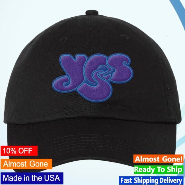 Yes Official Store Purple Logo 2024 Tour Black Hat
