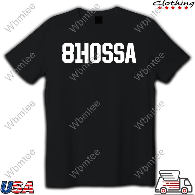 Chicago Blackhawks Marian Hossa Retirement 81Hossa T-Shirt