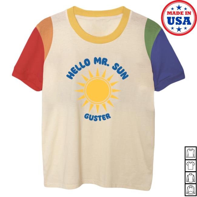 Official Guster Merch Store Shop Guster Hello Mr. Sun X Camp Collection T Shirt