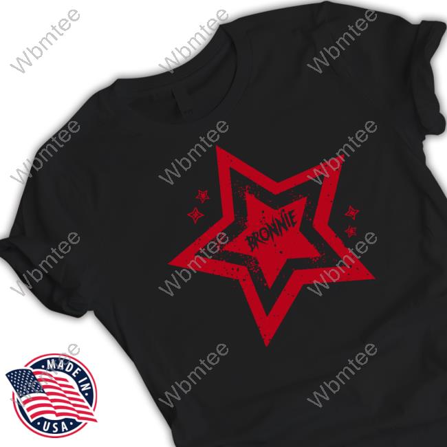 Official Wicked Wixx Merch Bronnie Red Star Shirt