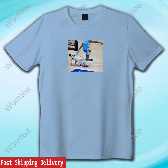 Duke's Kyle Filipowski Tripping UNC's Harrison Ingram Shirt New
