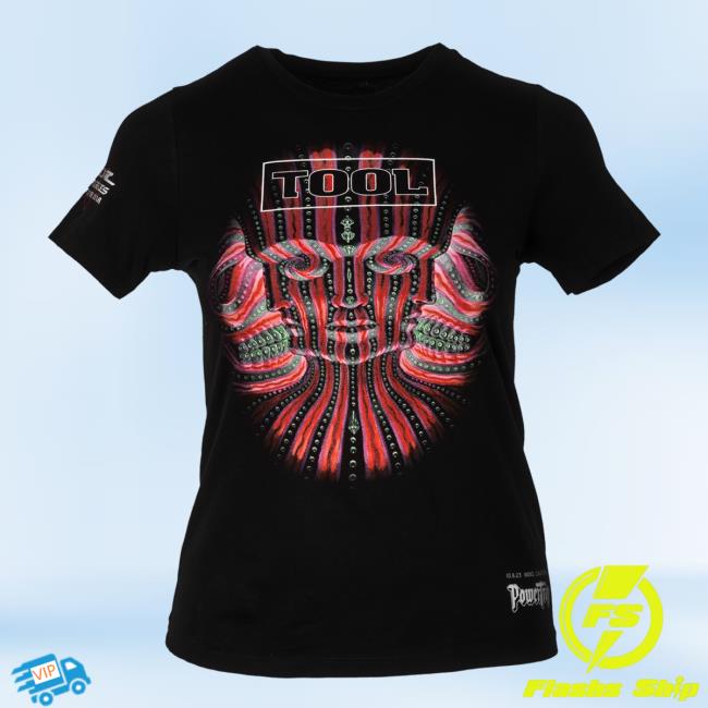 Official Tool Muisc Band Clothing Store Shop Powertrip 2023 - Ladies Popover Shirt ToolBand ToolMusic Merch