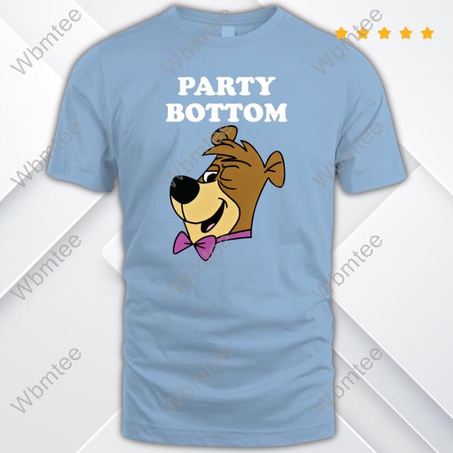 Official Yogi Bear Party Bottom T Shirt