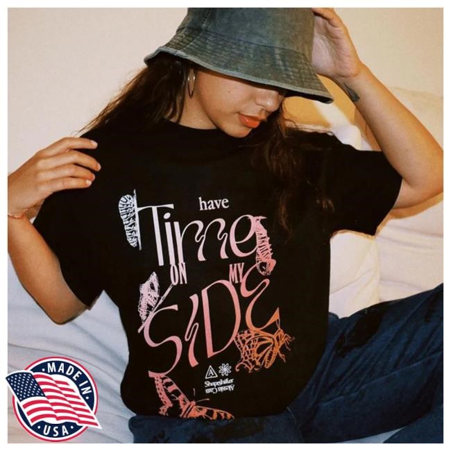 Official Alessia Cara Merch Alessia Cara 'Have Time On My Side' Black Tee Alessia Cara Apparel AlessiaCara