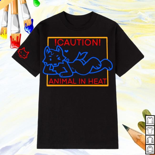 Caution! Animal In Heat Short SleeveShirt