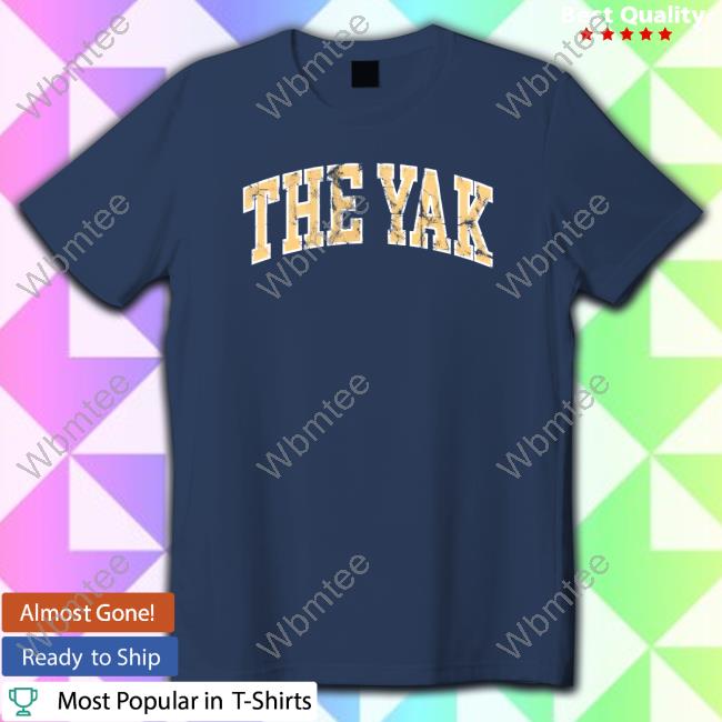 Official Barstool Sports The Yak Collegiate Crewneck