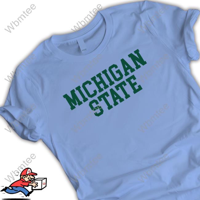 Official Michigan State Long Sleeve Tee Shirt Official Michigan State Shirt
