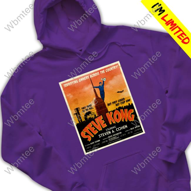 Steve Kong Starring Steven A Cohen T Shirts Steve Kong Starring Steven A Cohen Tee