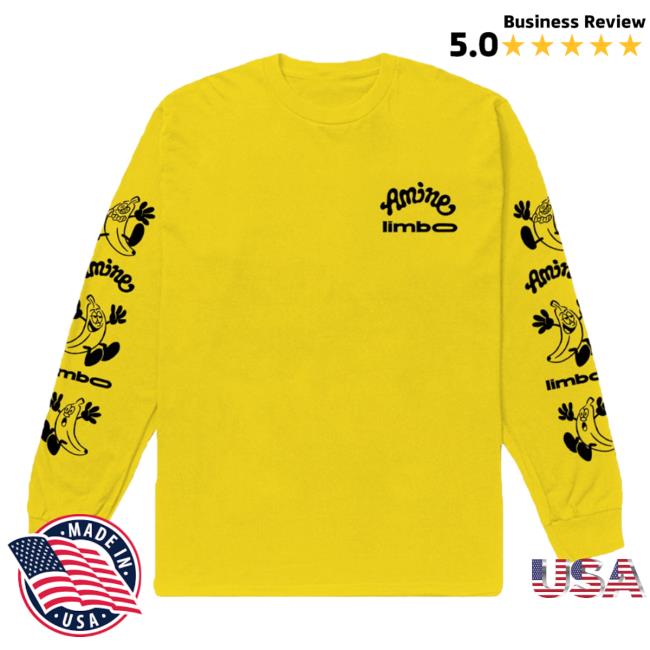 Merch Bar Aminé Limbo X Verdy Yellow Crewneck Merchbar