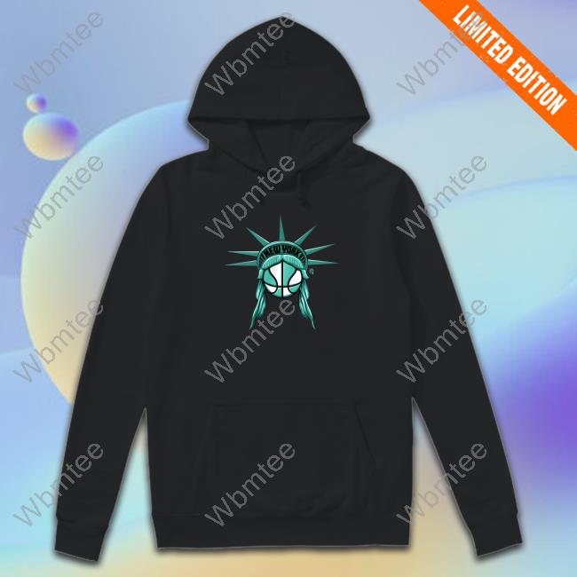 Official Athlete Logos Merch New York Lady Liberty Basketball T Shirt