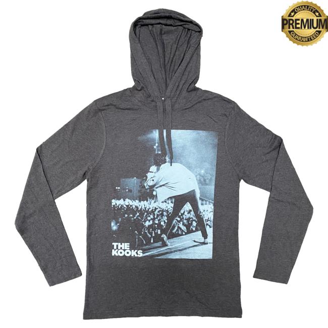 Official The Kooks Apparel Store The Kooks Grey Pullover Sweatshirt The Kooks Clothing Shop TheKooks